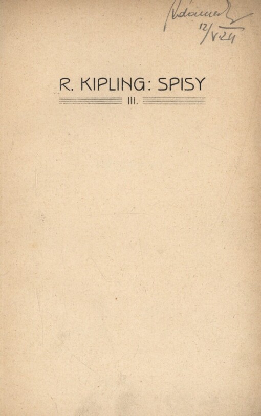 Přízraky :příběh Gadsbyův