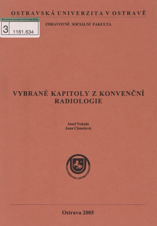 Vybrané kapitoly z konvenční radiologie