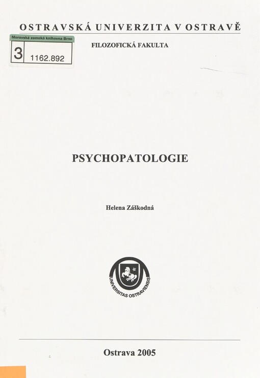 Psychopatologie