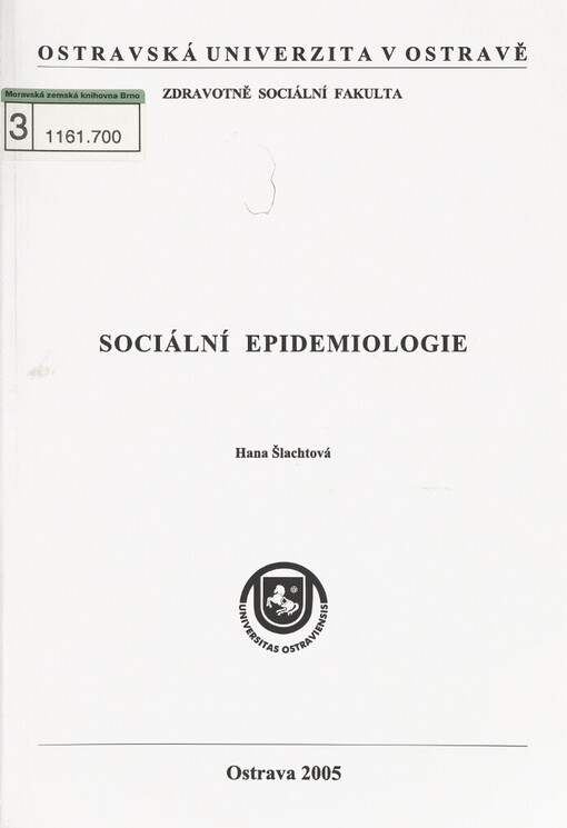 Sociální epidemiologie
