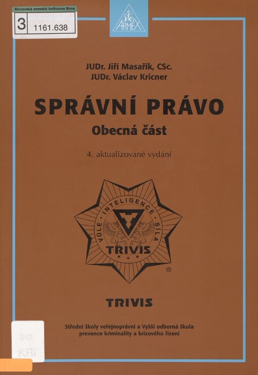 Správní právo: obecná část