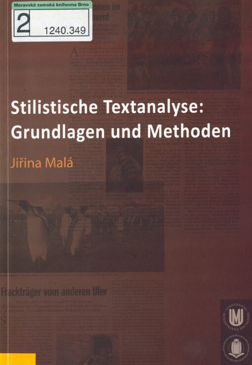 Stilistische Textanalyse: Grundlagen und Methoden