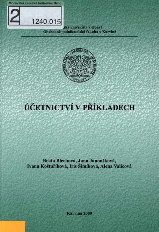 Účetnictví v příkladech