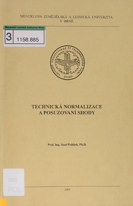 Technická normalizace a posuzování shody