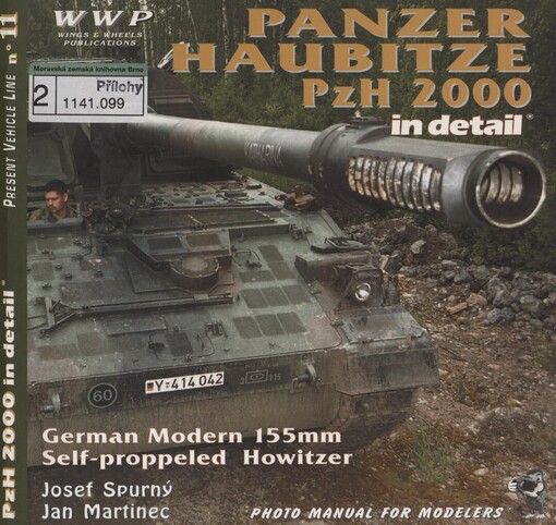 Panzer Haubitze PzH 2000 in detail: German modern 155mm self-proppeled Howitzer