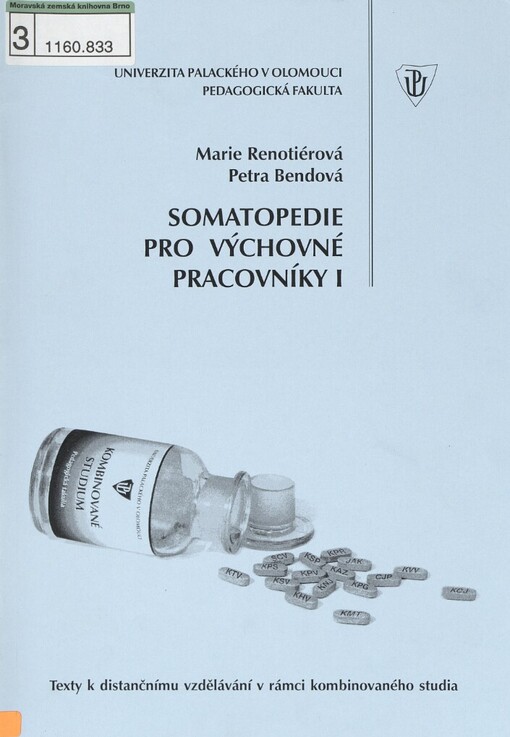 Somatopedie pro výchovné pracovníky I