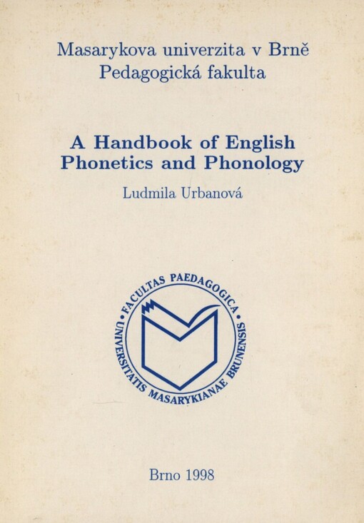 handbook of English phonetics and phonology