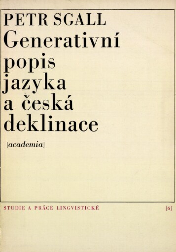 Generativní popis jazyka a česká deklinace