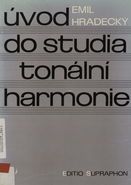 Úvod do studia tonální harmonie