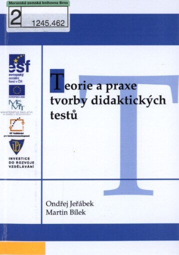 Teorie a praxe tvorby didaktických testů