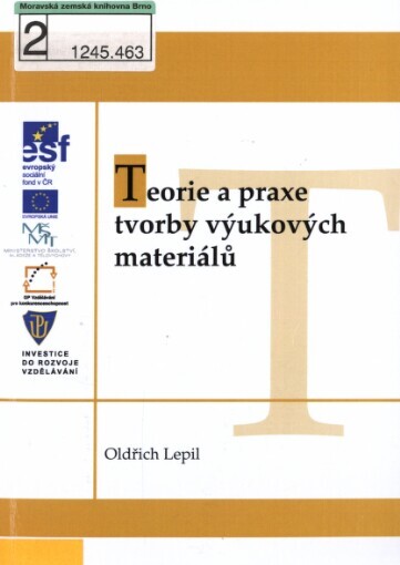 Teorie a praxe tvorby výukových materiálů: zvyšování kvality vzdělávání učitelů přírodovědných předmětů