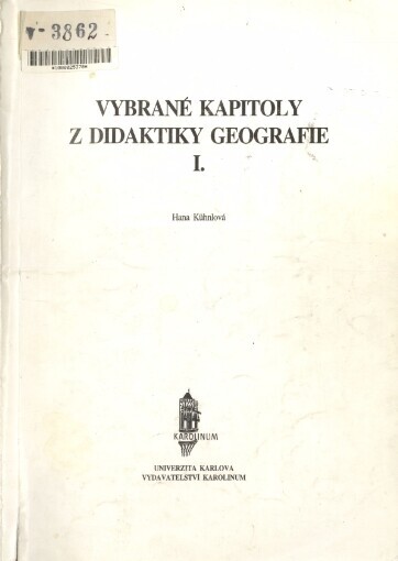 Vybrané kapitoly z didaktiky geografie I