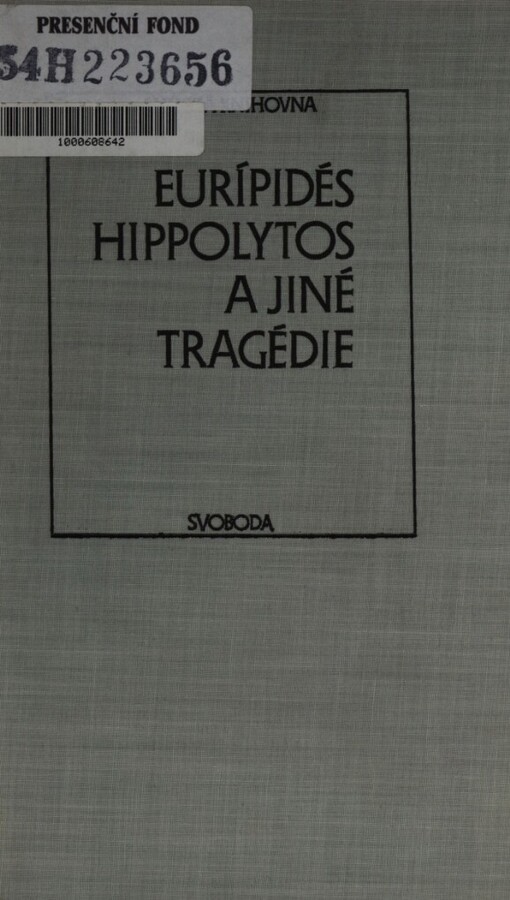 Hippolytos a jiné tragédie