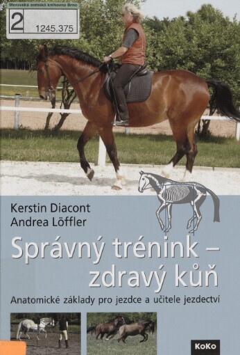 Správný trénink - zdravý kůň: anatomické základy pro jezdce a učitele jezdectví