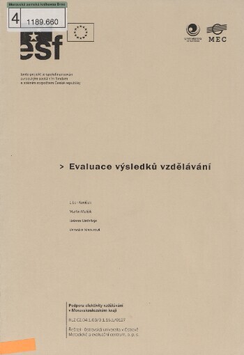 Evaluace výsledků vzdělávání
