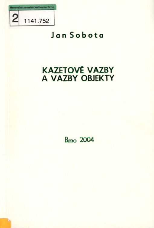 Kazetové vazby a vazby objekty