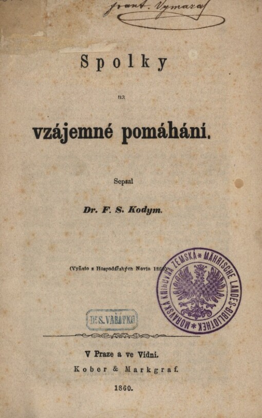 Spolky na vzájemné pomáhání