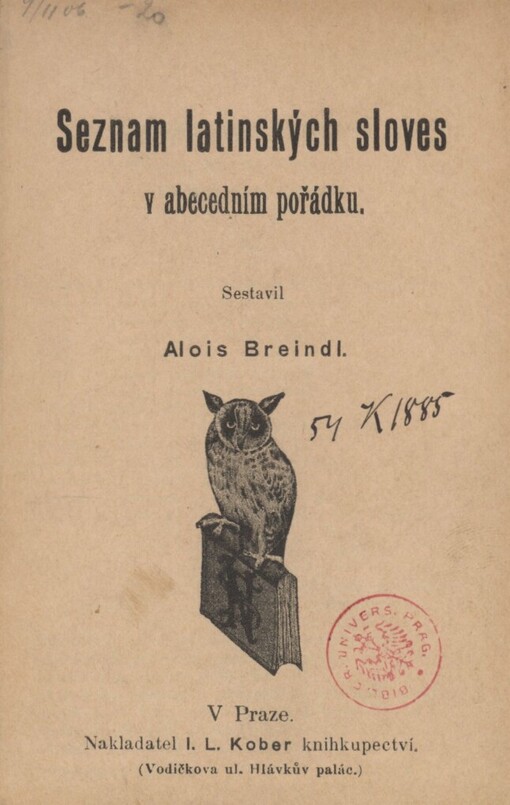 Seznam latinských sloves v abecedním pořádku