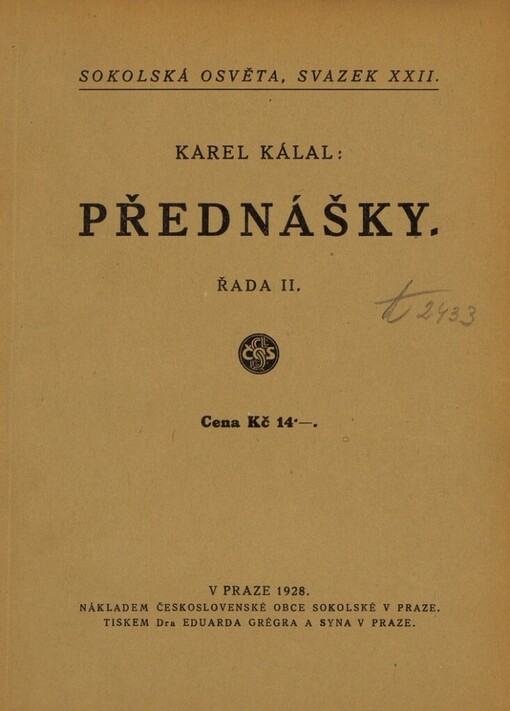 Přednášky.Řada II