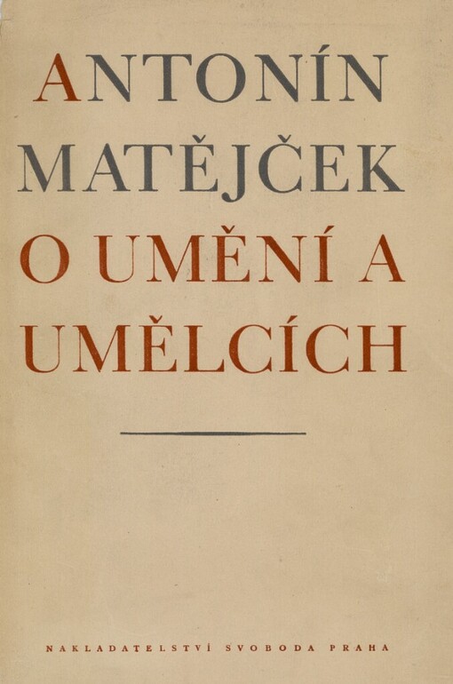 O umění a umělcích