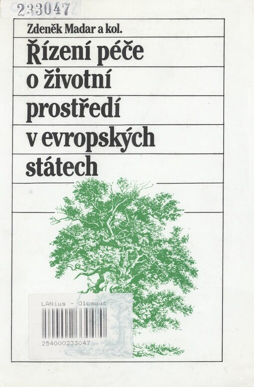 Řízení péče o životní prostředí v evropských státech