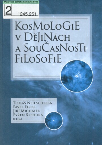 Kosmologie v dějinách a současnosti filosofie