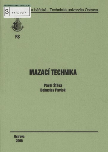 Mazací technika