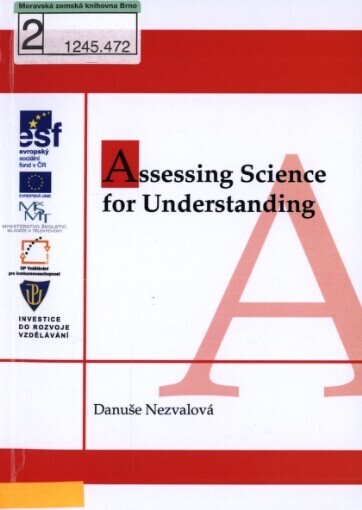 Assessing science for understanding
