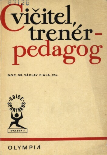 Cvičitel, trenér - pedagog