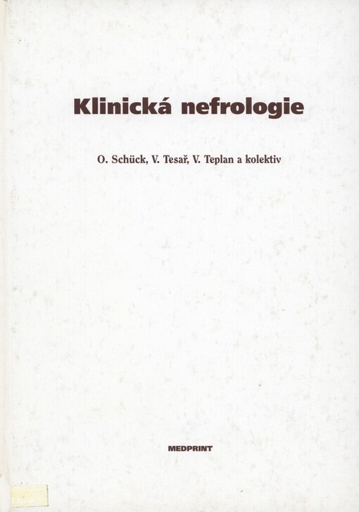 Klinická nefrologie