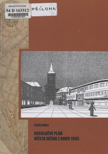 Čeněk Musil - regulační plán města Jičína z roku 1935