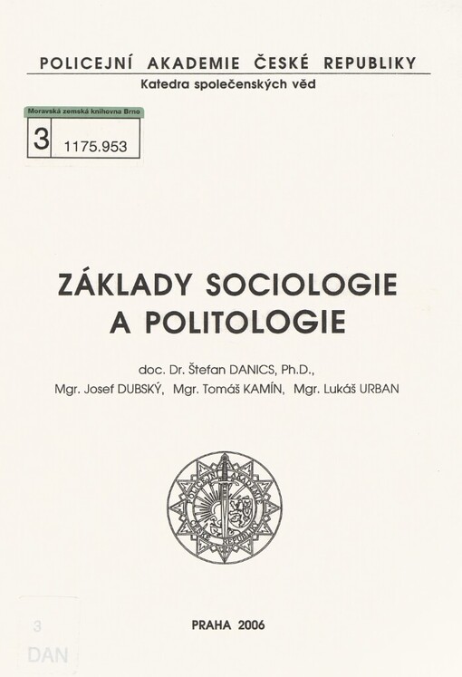 Základy sociologie a politologie