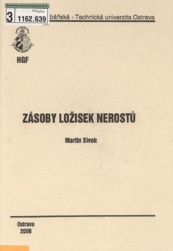 Zásoby ložisek nerostů