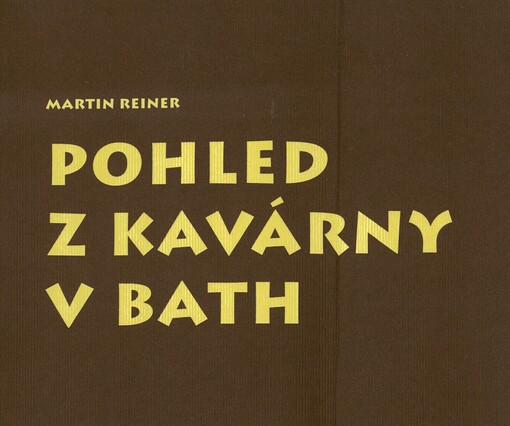 Pohled z kavárny v Bath