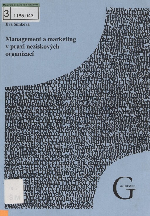 Management a marketing v praxi neziskových organizací