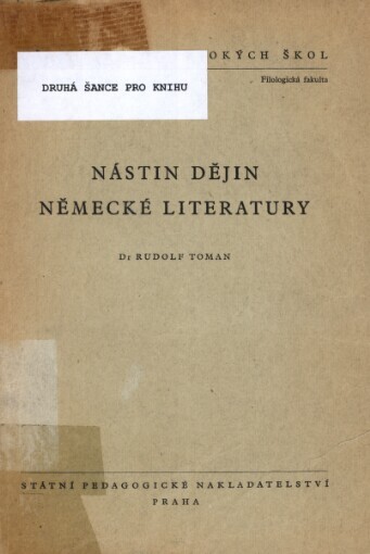 Nástin dějin německé literatury