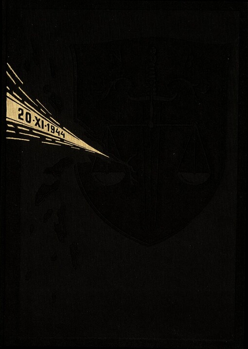 Na paměť obětí druhé světové války nejvyššího soudu v Brně :20.XI.1944 : [projevy při tryzně ... 17.XII.1945