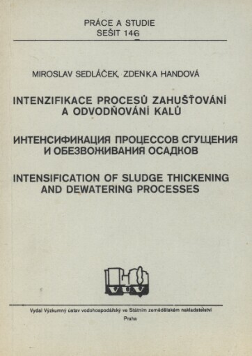 Intenzifikace procesů zahušťování a odvodňování kalů
