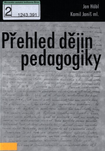 Přehled dějin pedagogiky