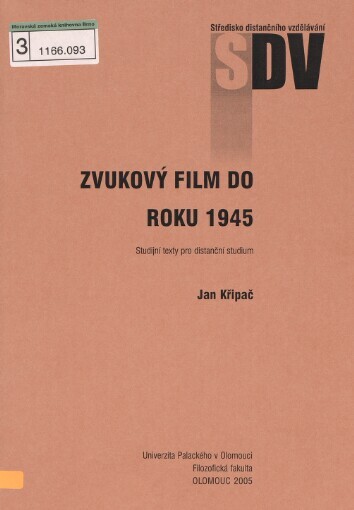 Zvukový film do roku 1945