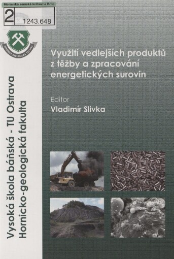 Využití vedlejších produktů z těžby a zpracování energetických surovin