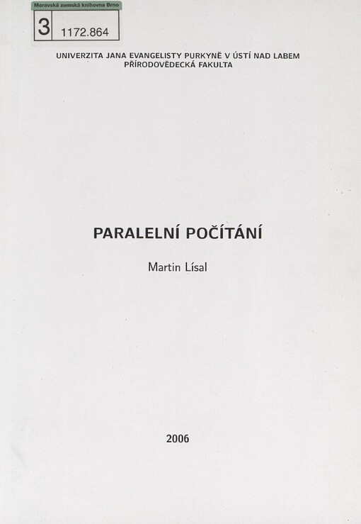 Paralelní počítání