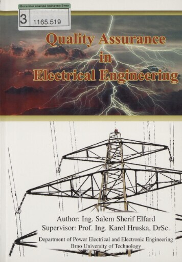 Quality assurance in electrical engineering