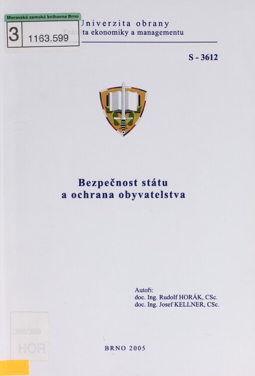 Bezpečnost státu a ochrana obyvatelstva