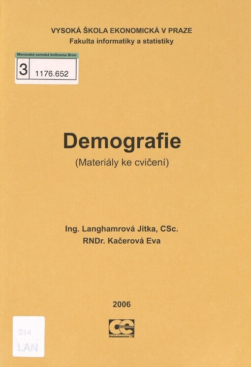 Demografie: (materiály ke cvičení)