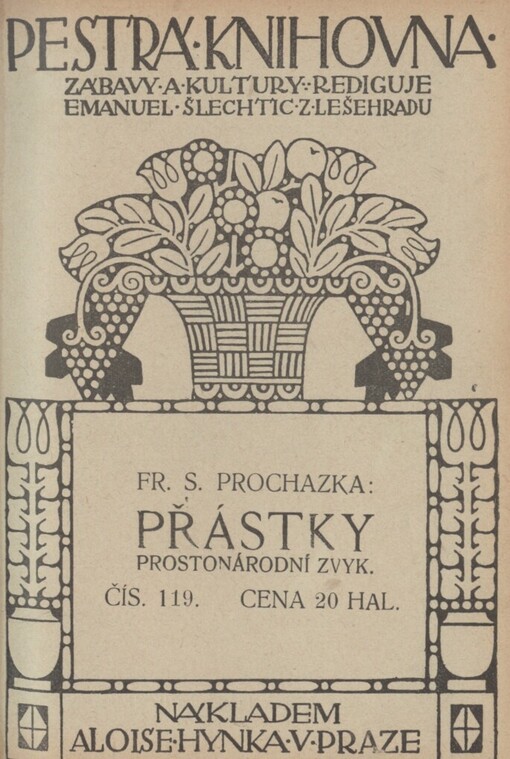 Přástky :prostonárodní zvyk