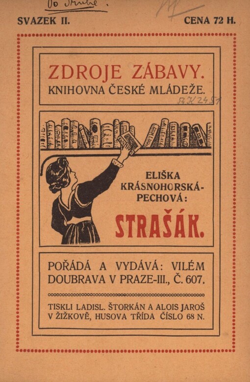 Strašák :dramatická báchorka o třech dějstvích