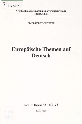 Europäische Themen auf Deutsch