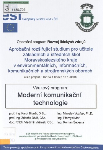 Moderní komunikační technologie