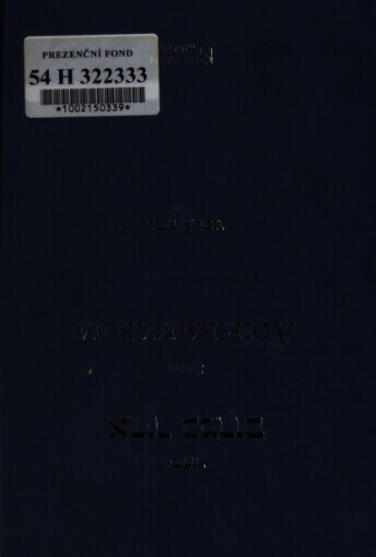 Adir ba-marom: sidur : le-chol, le-šabat u-le-jamim tovim im targum čechi : nosach aškenaz = sidur : modlitební kniha pro všední dny, šabat a svátky s paralelním českým překladem a komentářem : nosach aškenaz